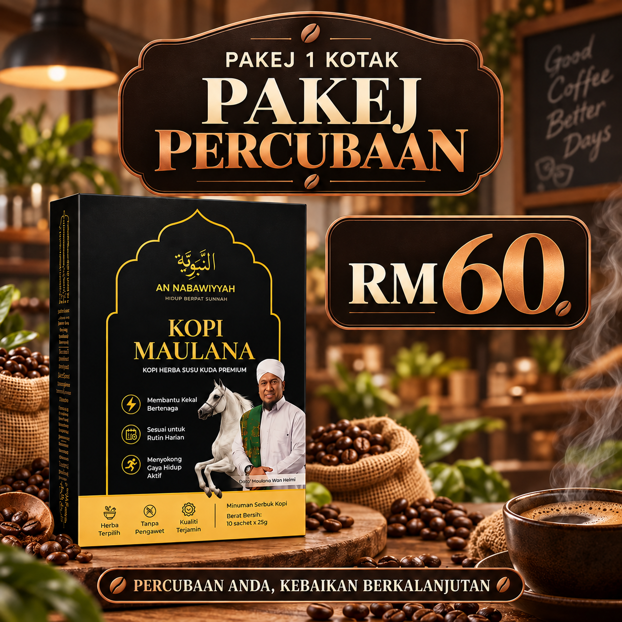Pakej Payday Kopi Maulana 1 kotak RM60